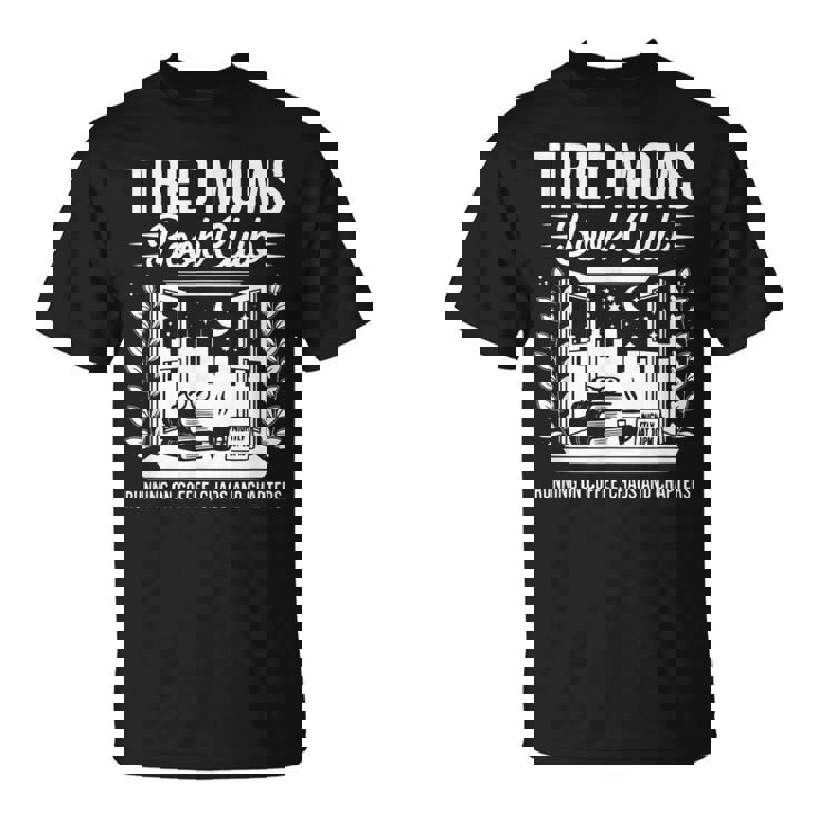 レトロ 疲れたママ ブッククラブ 本っぽい Booktrovert Tシャツ