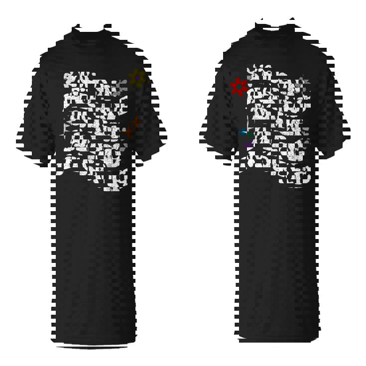 レトロなグルーヴィー。Jailyneを過度に持つことはできません。 Tシャツ