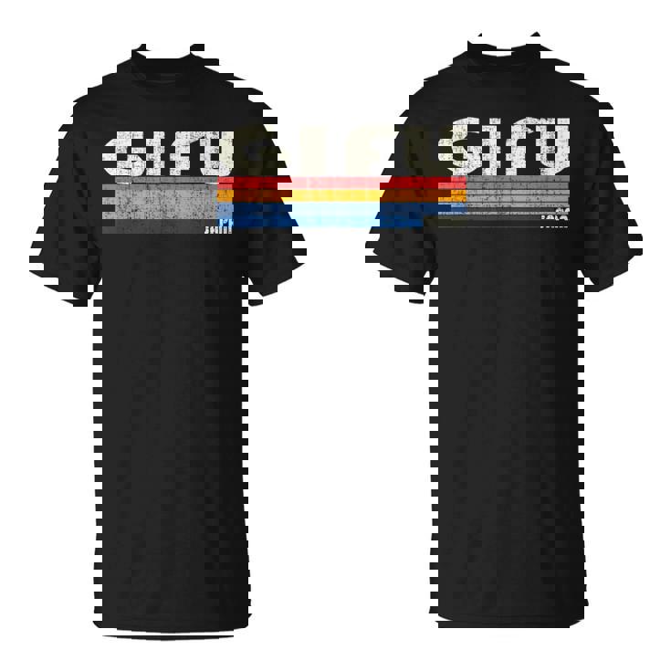 レトロヴィンテージ 70年代80年代スタイル 岐阜、日本 Tシャツ