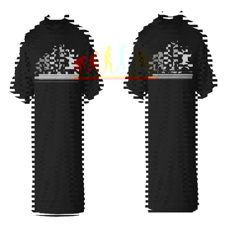 レトロ太極拳の進化 Tシャツ