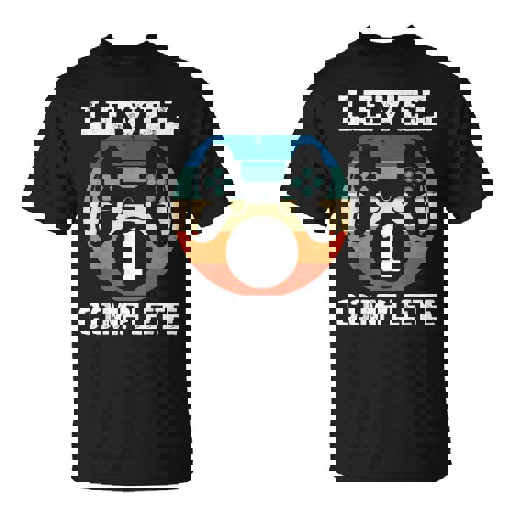 レベル1 結婚1周年記念ギフト 彼への完全ギフト Tシャツ