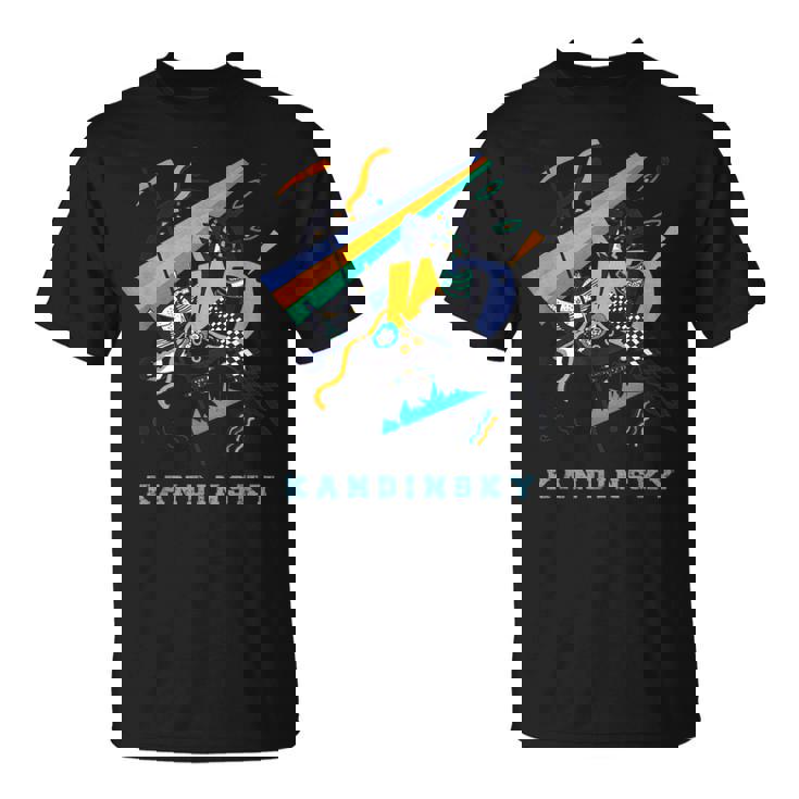 ワシリー・カンディンスキー抽象アートスモールワールドiv Tシャツ