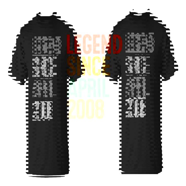 ヴィンテージ 18歳の誕生日デコレーション メンズ 18歳 2008年 18歳の誕生日 Tシャツ