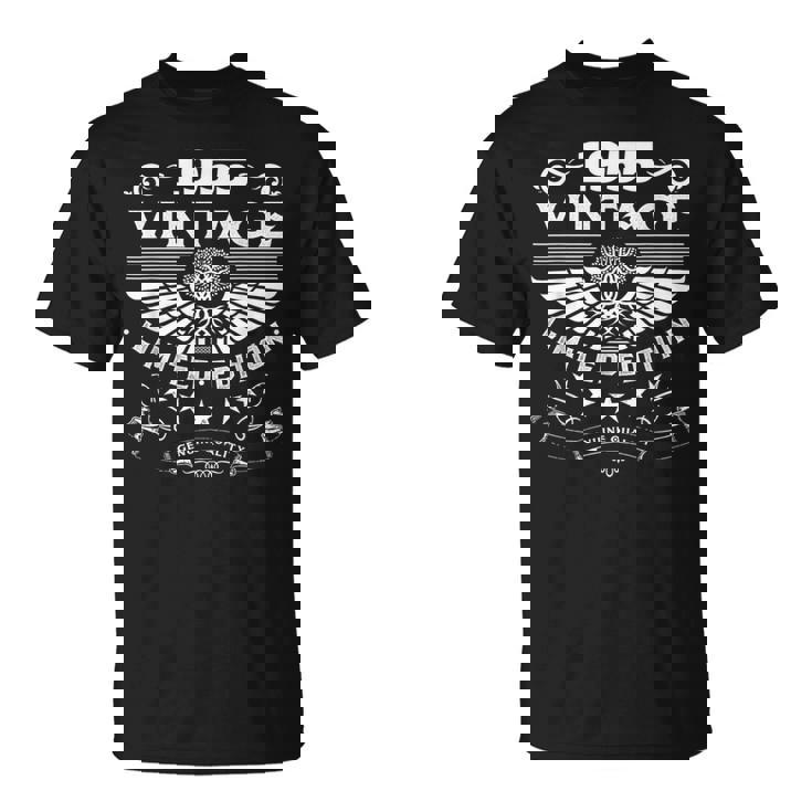 ヴィンテージ 1955 メンズ 限定版 Bday 1955 誕生日 Tシャツ