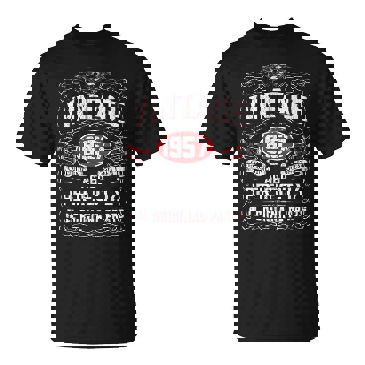 ヴィンテージ 1957年 還暦 66歳 1957年生まれ Tシャツ