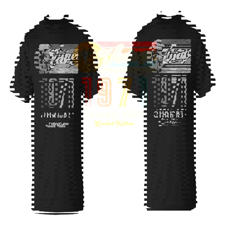 ヴィンテージ 1971 オリジナルパーツ パームス 55歳の誕生日 Tシャツ