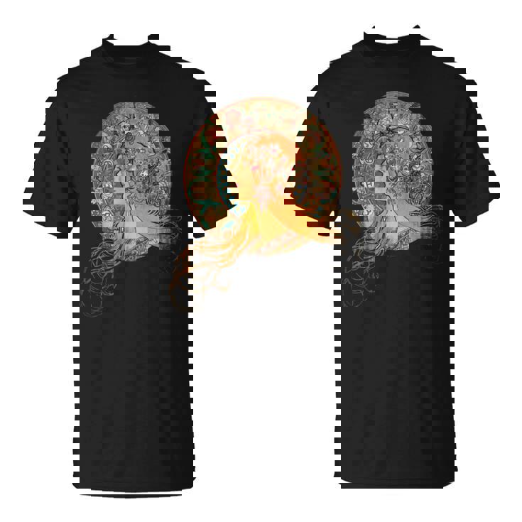 ヴィンテージ アルフォンス・ミュシャ 長袖tシャツ Tシャツ