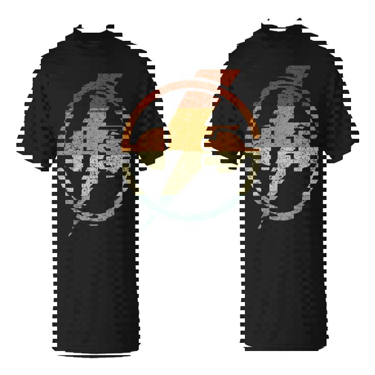 ヴィンテージ デザイン 電工 電気 Tシャツ