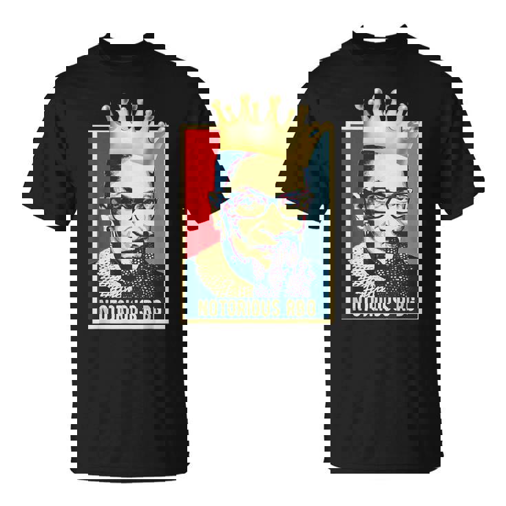 ヴィンテージ・ノトーリアス Rbg-ルース・ベイダー・ギンズバーグ・コート Tシャツ