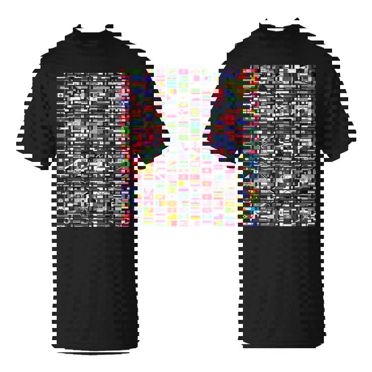 世界の国旗国際287 Tシャツ