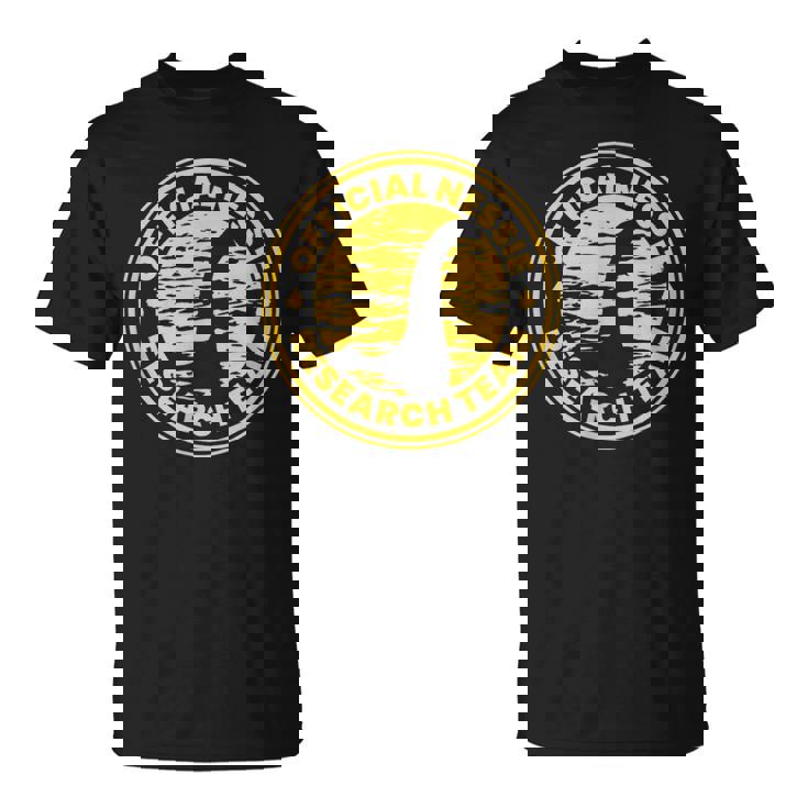 公式ネッシー研究チーム ネス湖 モンスター スコットランド Tシャツ