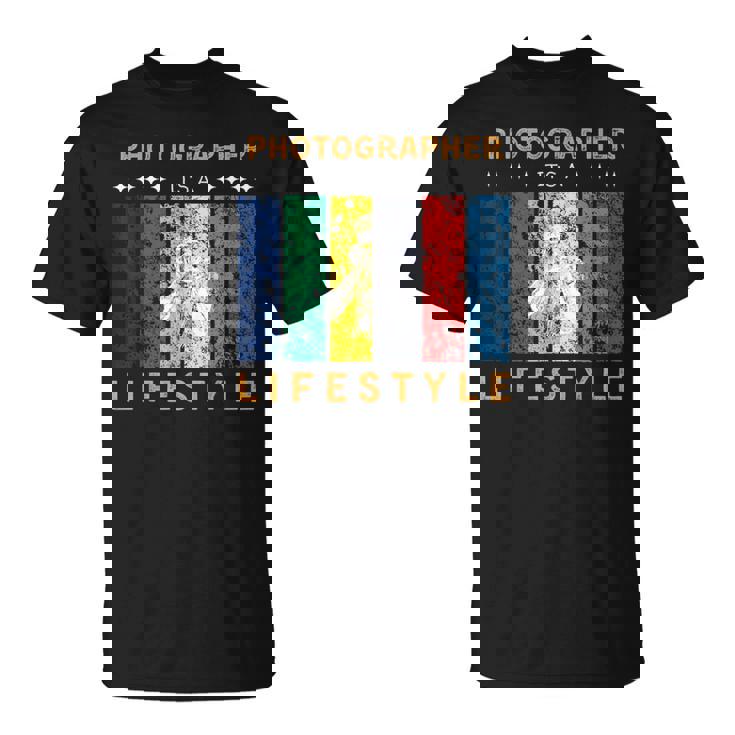 写真家 It's A Lifestyle おもしろtシャツ 写真好きのギフト Tシャツ