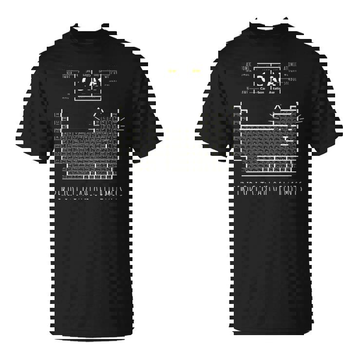 化学猫 元素周期表 長袖tシャツ Tシャツ