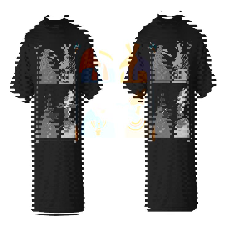 古代エジプトの神々 ファラオ神話 エジプトのピラミッド 長袖tシャツ Tシャツ