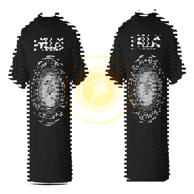 古代ギリシャの都市 スパルタ アテネ テーベ ギリシャ重装歩兵 Tシャツ