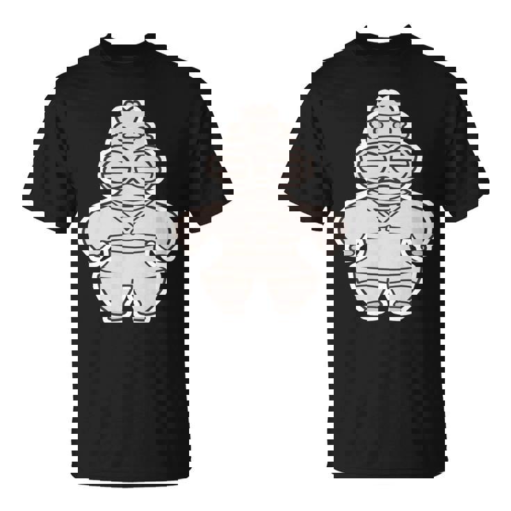 土偶 どぐう【ゆるフレンズ】遮光器土偶 歴史土器 長袖tシャツ Tシャツ