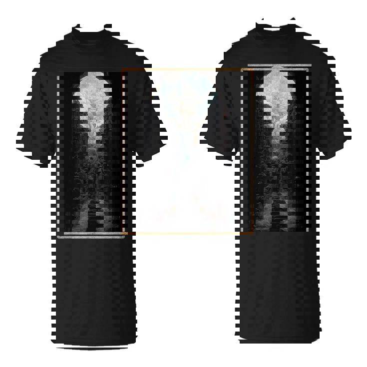 天国への扉のあるアンダーワールド Tシャツ