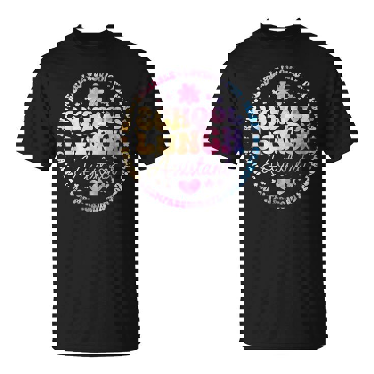 学校給食アシスタントマネージャー フードサービスクルースクワッド Tシャツ