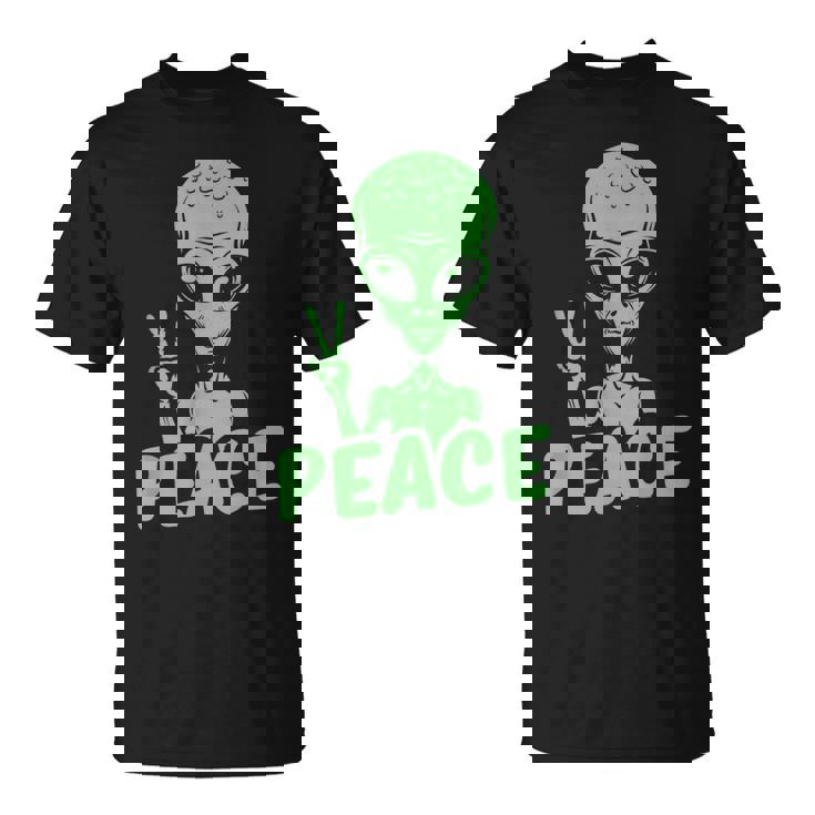宇宙人 平和 Ufo 変な宇宙人 Tシャツ