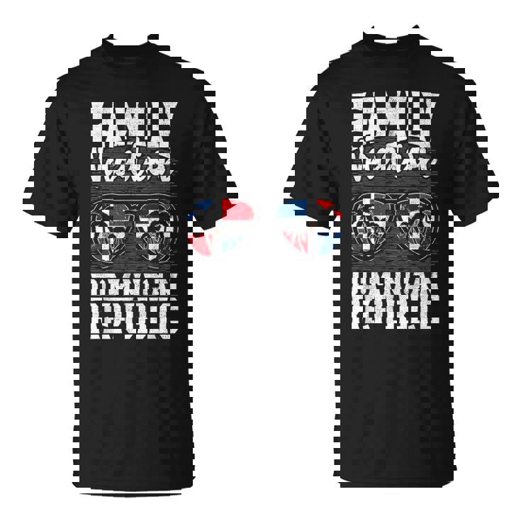 家族旅行 ドミニカ共和国 休日 バケーション トリップ ドミニカ共和国 Tシャツ