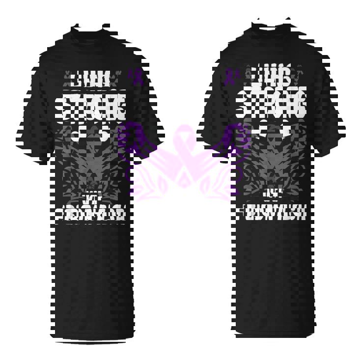 強く生きる 線維筋痛症への認識 線維筋痛症 Tシャツ