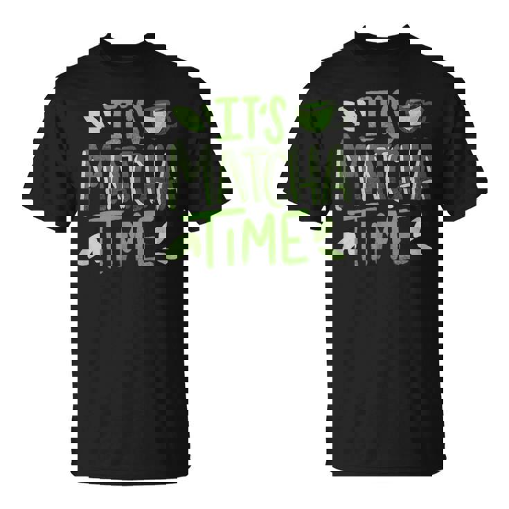 抹茶タイム おいしい日本の抹茶 Tシャツ