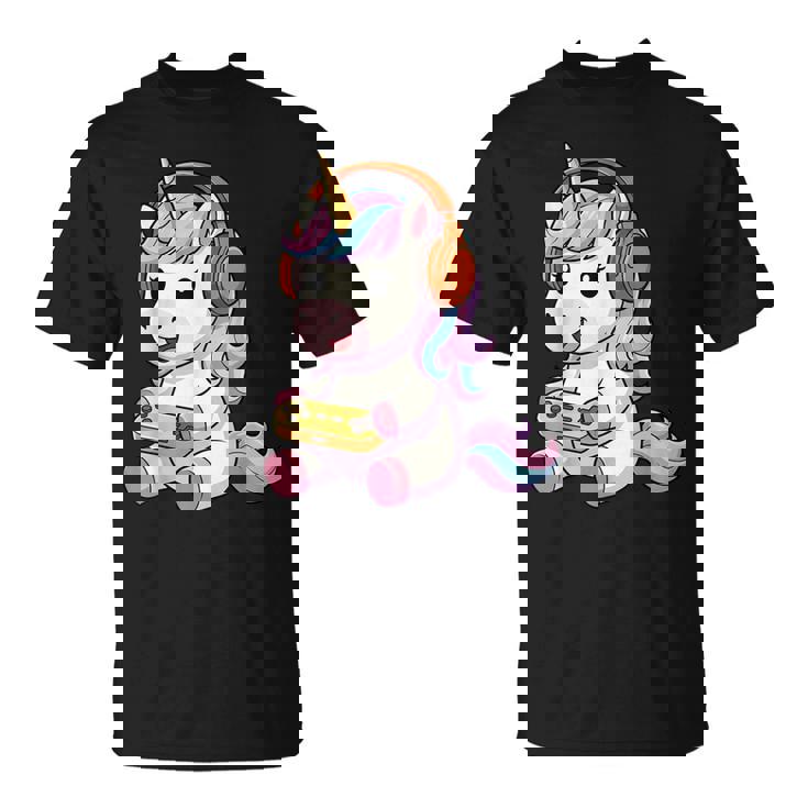 日本のユニコーン ゲーマー ヴィンテージ ゲーム レトロ ビデオゲーム Tシャツ