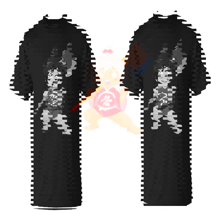 日本の民俗 金太郎 Tシャツ