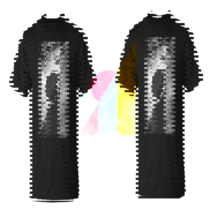 日本ベネズエラ国旗 日本のベネズエラ。 Tシャツ