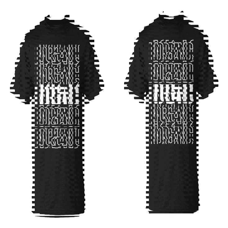 無機質。 Tシャツ