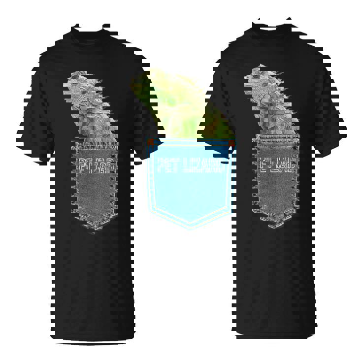 爬虫類 トカゲ ポケット ペット トカゲ イグアナ Tシャツ