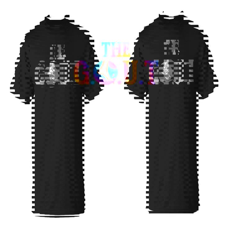 痛風戦士 炎症性関節炎啓発 ポダグラ痛風 Tシャツ