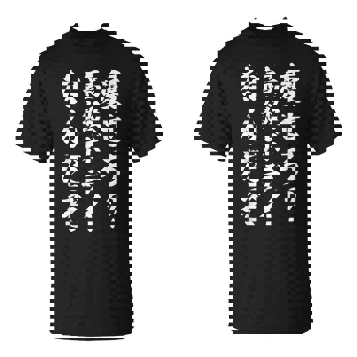 痩せろ高級ボディなんだぞ Tシャツ