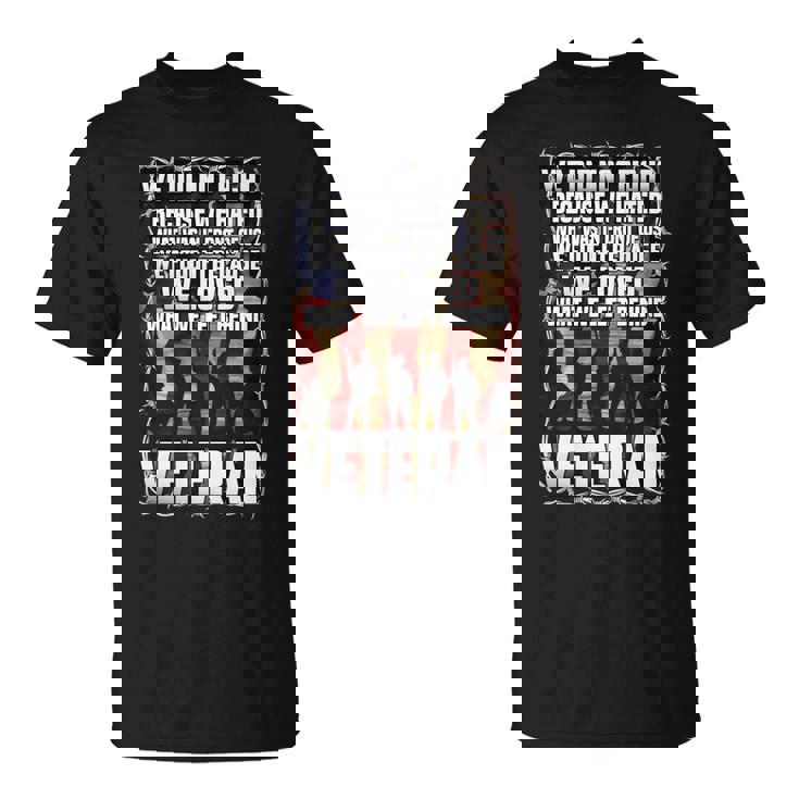 私たちは戦わなかった 私たちは愛しました 退役軍人 アメリカの旗 愛国的 長袖tシャツ Tシャツ