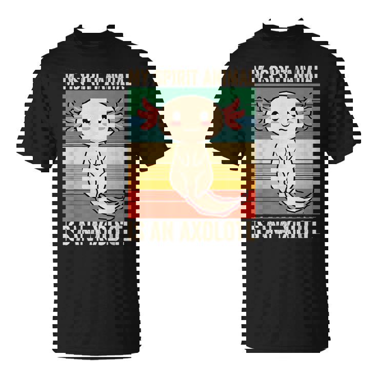 私のスピリットアニマルはウーパールーパーかわいいアホロートルキッズ Tシャツ