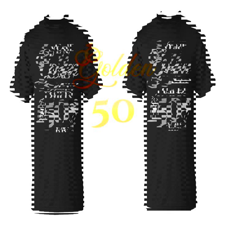 結婚50周年 結婚記念日 金婚記念日 Tシャツ