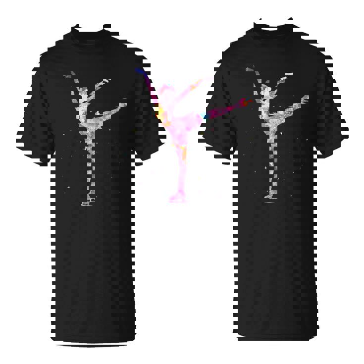 美しいフィギュアスケートギフト アイススケート。 Tシャツ