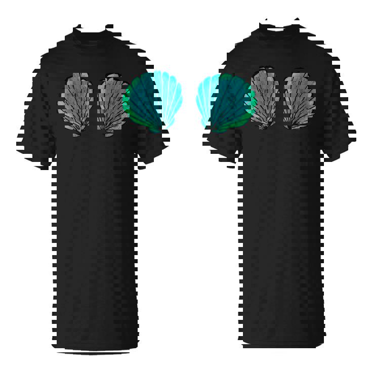 貝殻 マーメイド ブラジャー ビキニブラ 貝殻 Tシャツ