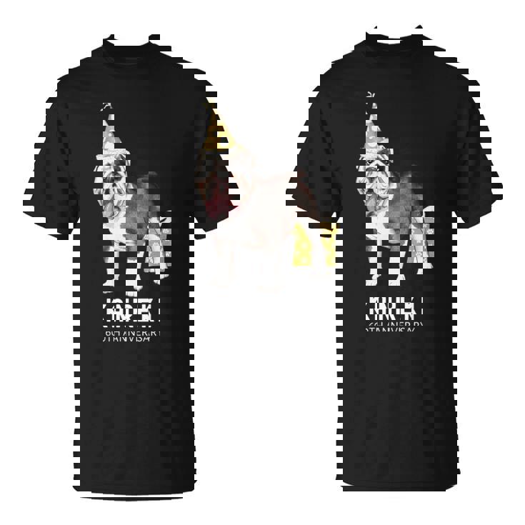 還暦祝い 犬好き 男性 女性 父 母 還暦 お祝い 60歳 かわいい 犬 ブルドッグ おしゃれ おもしろ 長袖tシャツ Tシャツ