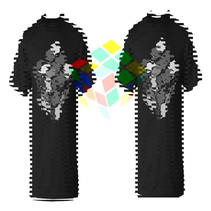 面白いオタクシェルドンパズルキューブ数学科学教師オタク Tシャツ