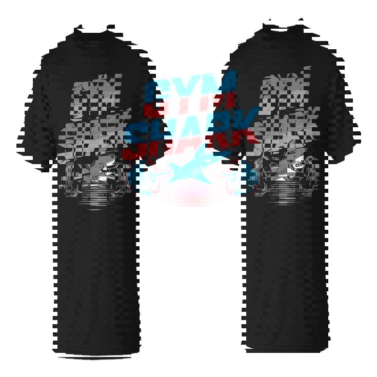 面白いジムシャークシャツ – フィットネス愛好家tシャツ Tシャツ