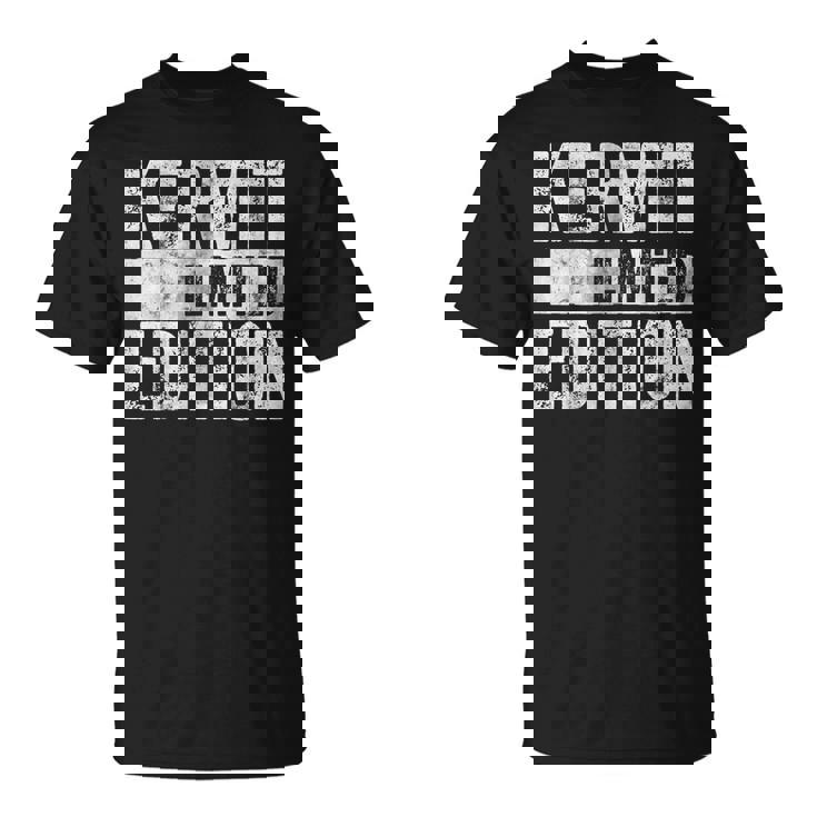 面白い名前ジョークシャツ カーミット限定版 Tシャツ