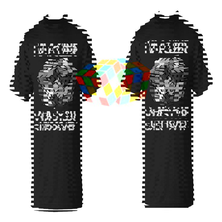 面白い数学愛好家ルービックキューブ愛好家数学教師 Tシャツ