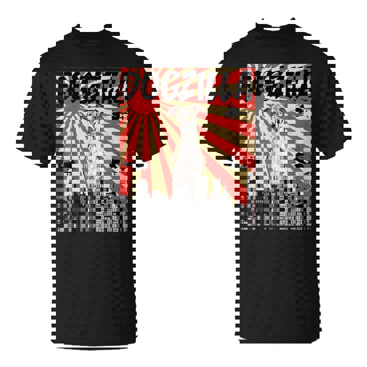 面白い犬 ウィペット Tシャツ