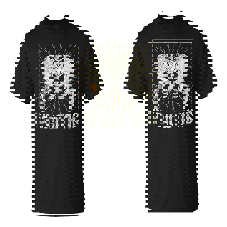 骨折した人工股関節置換手術で回復しました Tシャツ