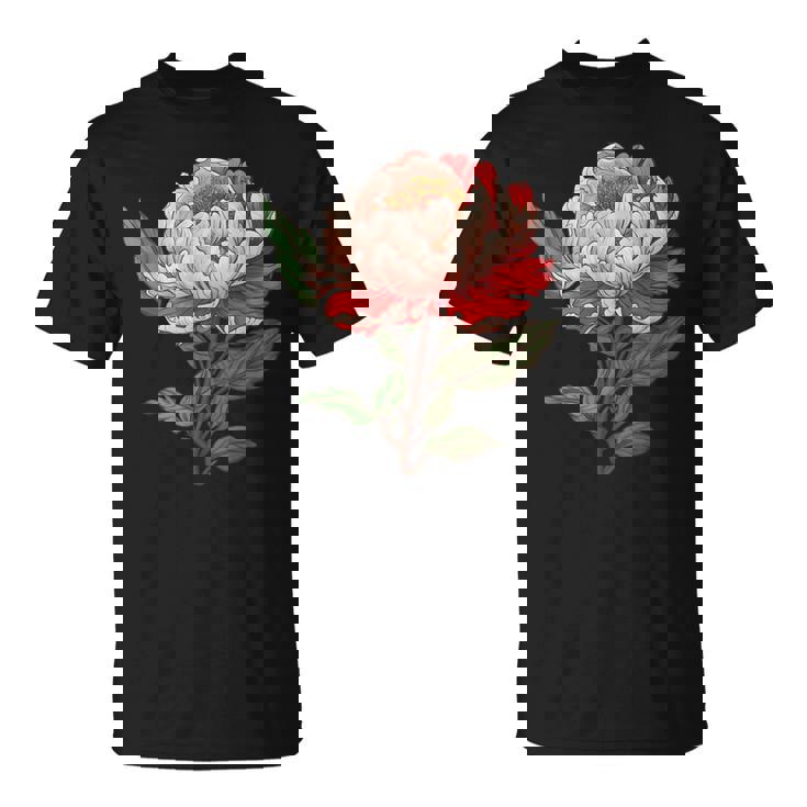 魅惑的な牡丹ブーケ Tシャツ