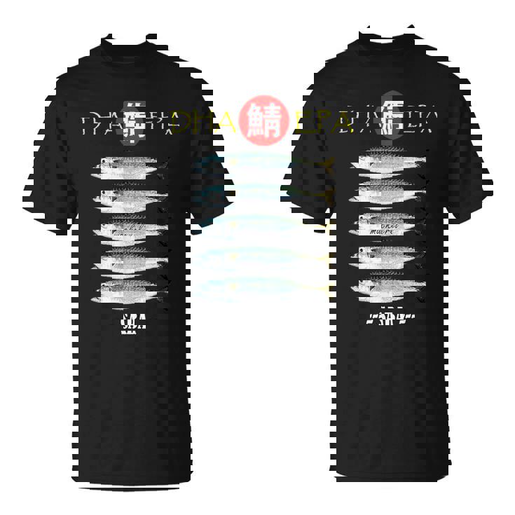 鯖 サバ さば 魚 面白い 個性的 魚釣り 青魚 おしゃれ Tシャツ