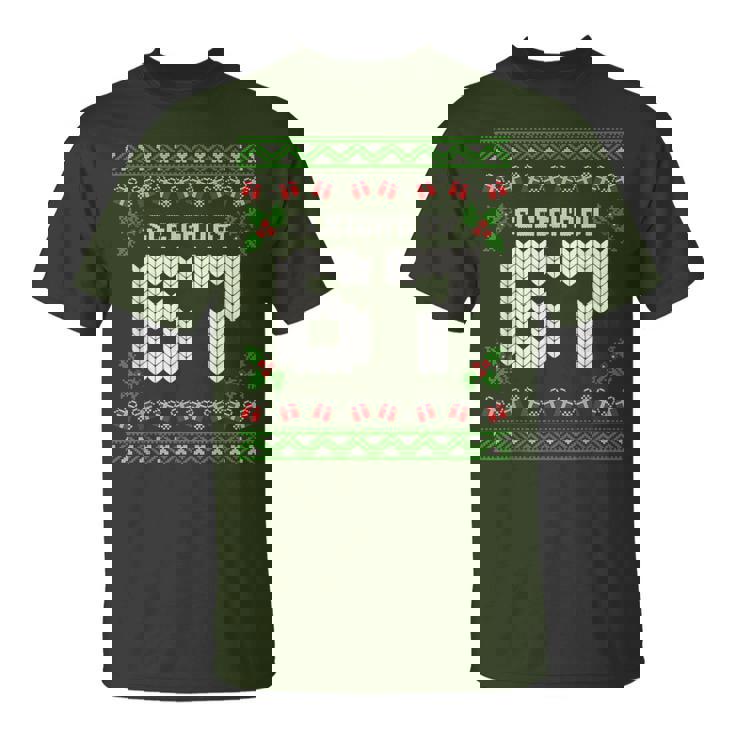 67 Santa Ugly Sleigh Six Seven Christmas T-Shirt