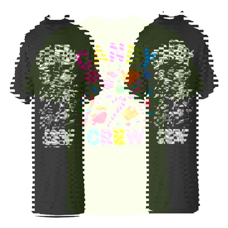 Candy Land Candy Crew Sweetie Candy Squad Cool Christmas T-Shirt