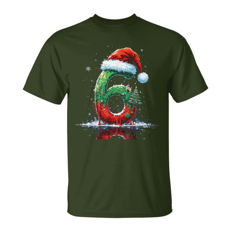 Fun Six Seven 6 7 Meme Couples Pajamas Christmas 2025 Candy T-Shirt